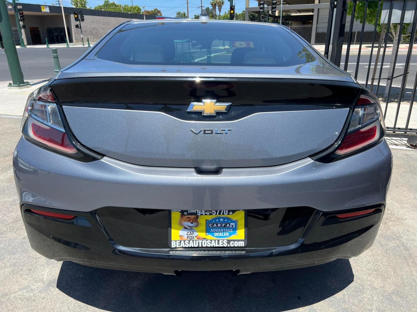 2018 DARK GRAY /BLACK Chevrolet Volt (1G1RC6S55JU) , located at 744 E Miner Ave, Stockton, CA, 95202, (209) 944-5770, 37.956863, -121.282082 - Photo#12